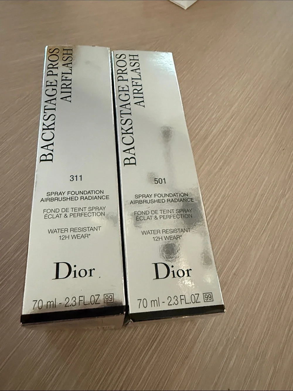 New authentic DIOR BACKSTAGE PROS AIRFLASH spray foundation 311 501